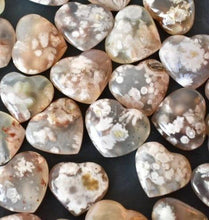 Load image into Gallery viewer, Flower Agate Quartz Heart Crystal