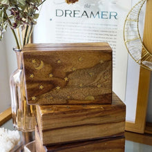 Load image into Gallery viewer, My Moon &amp; My Stars Wooden Box
